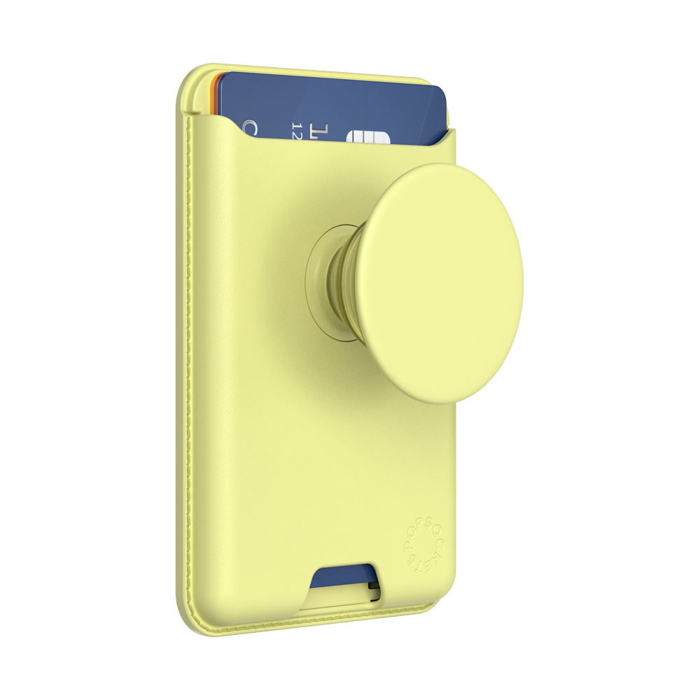 Butter Yellow — Softgoods MagSafe PopWallet+ - US 05585