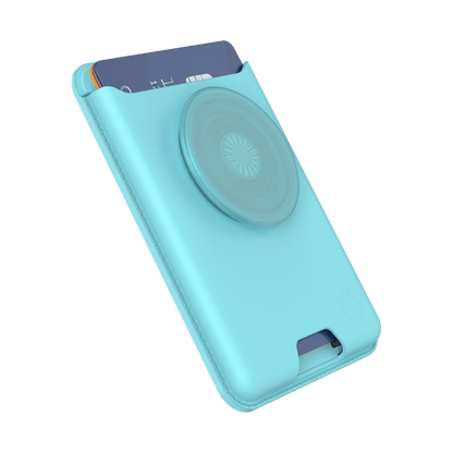Butterfly Pea Blue — Softgoods MagSafe PopWallet+ - US 59326