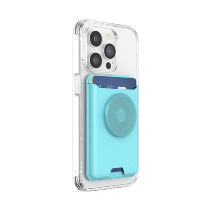 Butterfly Pea Blue — Softgoods MagSafe PopWallet+ - US 34033