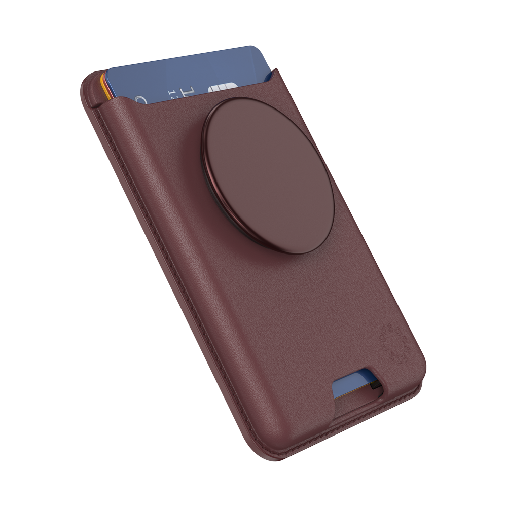 Aluminum Oxblood — Softgoods MagSafe PopWallet+ - US 50509