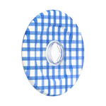 Gingham Blue —  MagSafe Round Base - US 15761