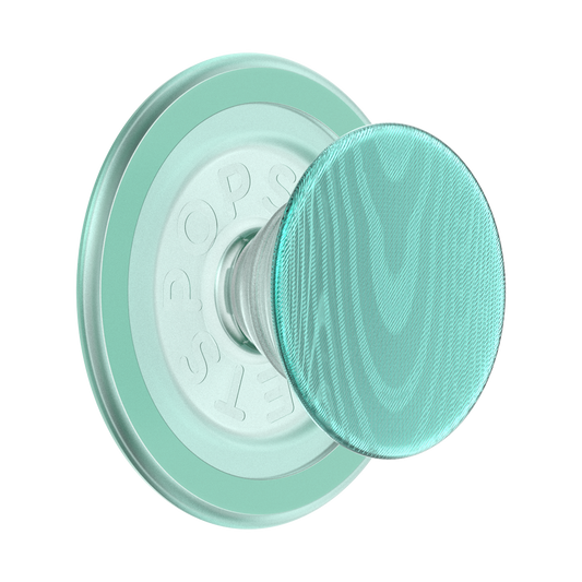 Aluminum Moire Turquoise — MagSafe PopGrip - US 14236