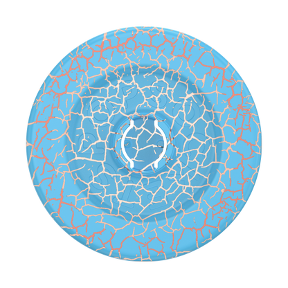 Crackle Denali Printed Orange Zest — MagSafe PopGrip - US 16602