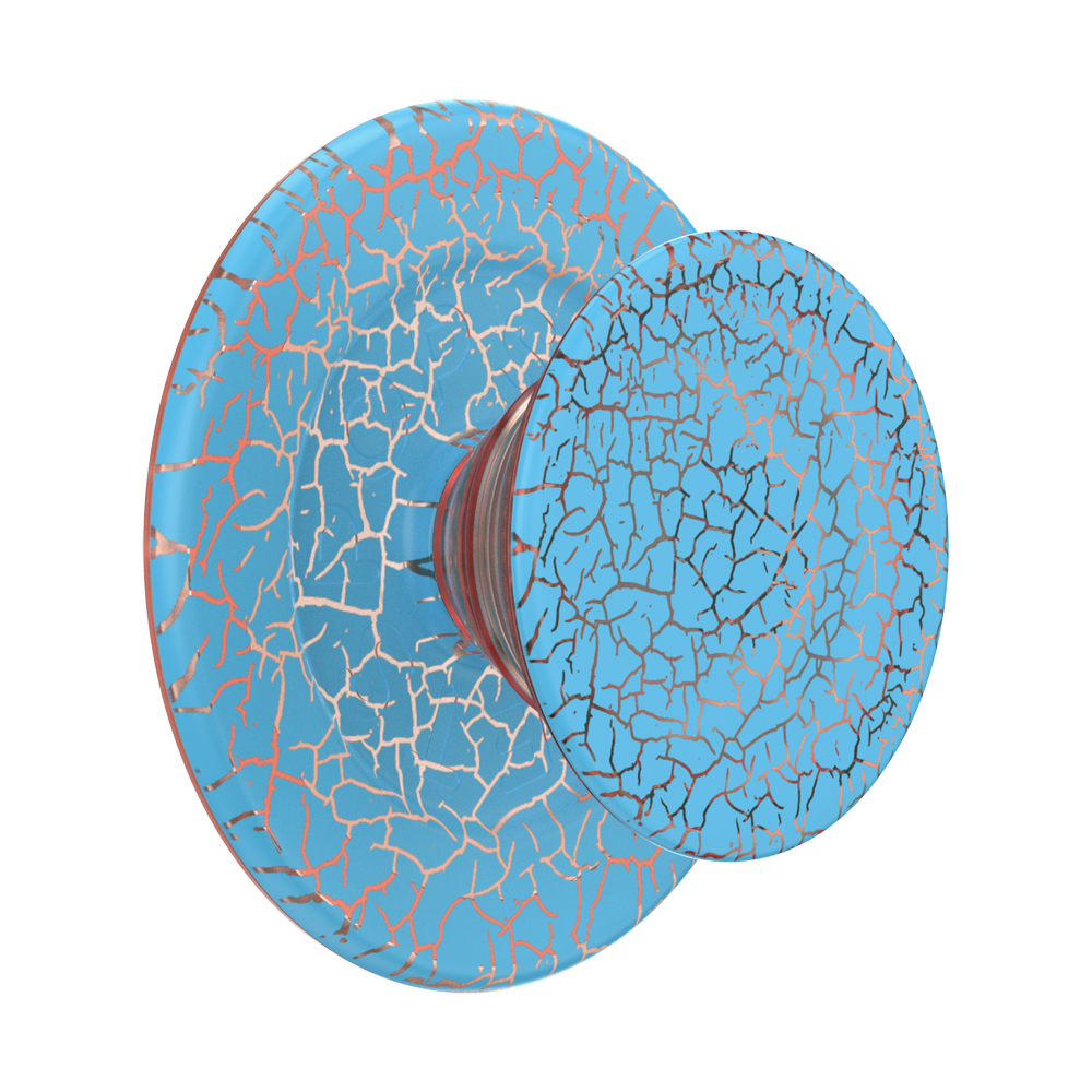 Crackle Denali Printed Orange Zest — MagSafe PopGrip - US 16602