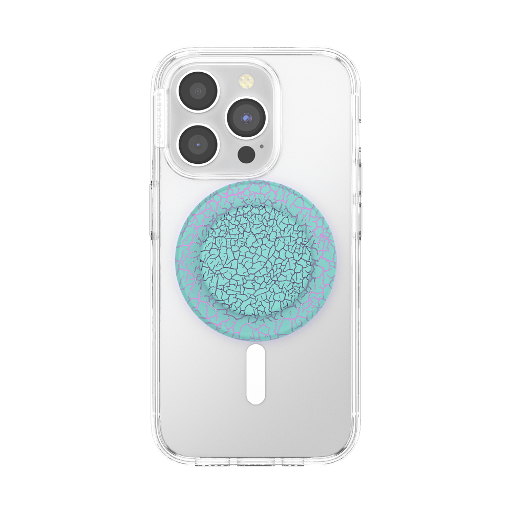 Crackle Reef Printed Sugar Plum — MagSafe PopGrip - US 00029