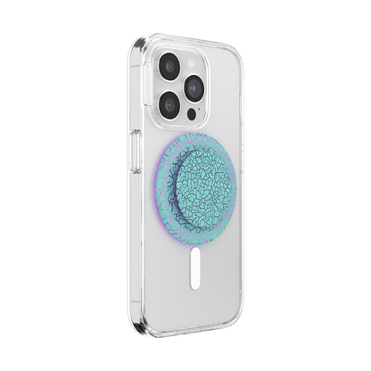Crackle Reef Printed Sugar Plum — MagSafe PopGrip - US 72423
