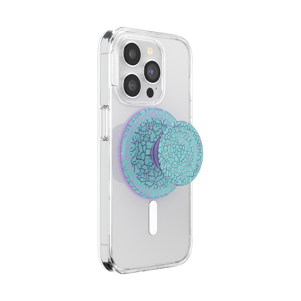 Crackle Reef Printed Sugar Plum — MagSafe PopGrip - US 64443