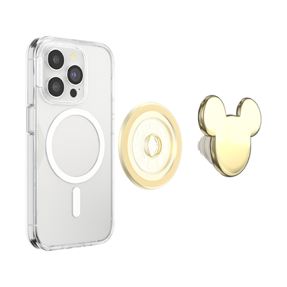 Enamel Gold Mickey Head — MagSafe PopGrip - US 79714