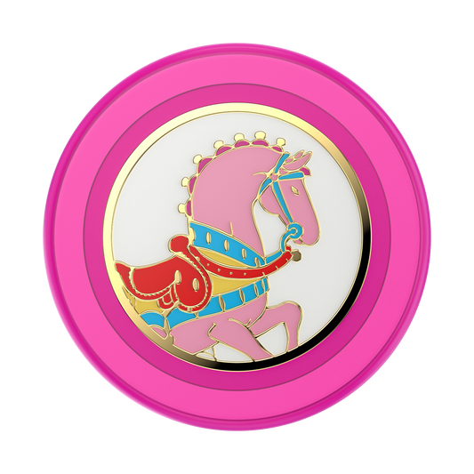 Enamel Carousel Pony — MagSafe PopGrip - US 70668