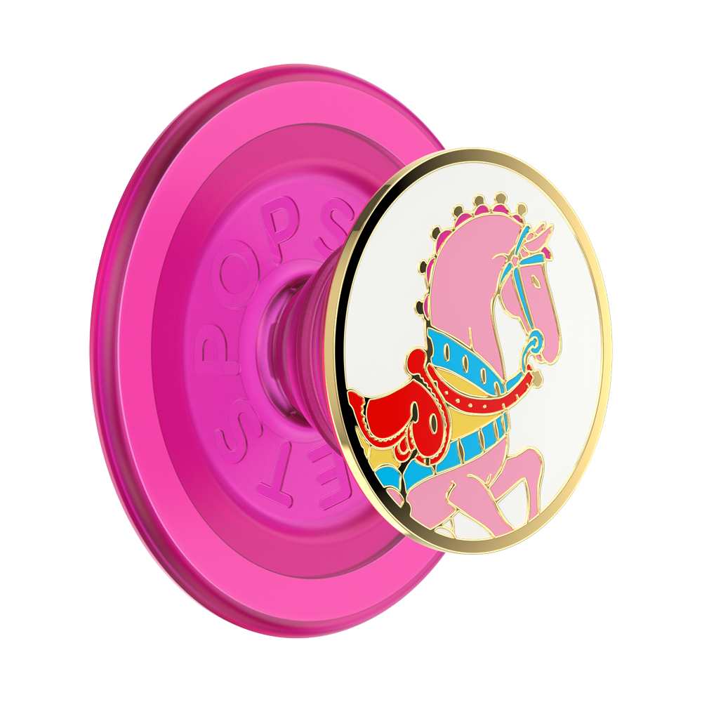 Enamel Carousel Pony — MagSafe PopGrip - US 09224