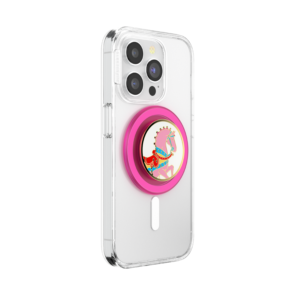Enamel Carousel Pony — MagSafe PopGrip - US 40885
