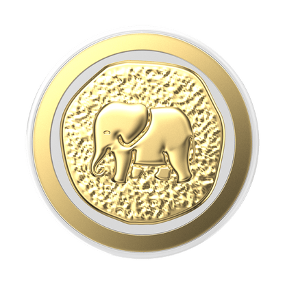 Enamel Elephant Token — MagSafe PopGrip - US 07130