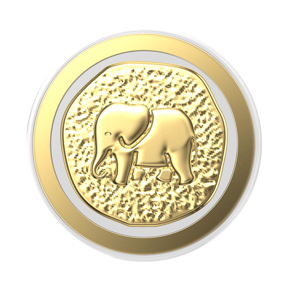 Enamel Elephant Token — MagSafe PopGrip - US 23885