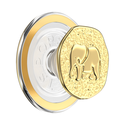 Enamel Elephant Token — MagSafe PopGrip - US 45186