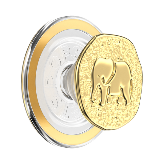 Enamel Elephant Token — MagSafe PopGrip - US 23885
