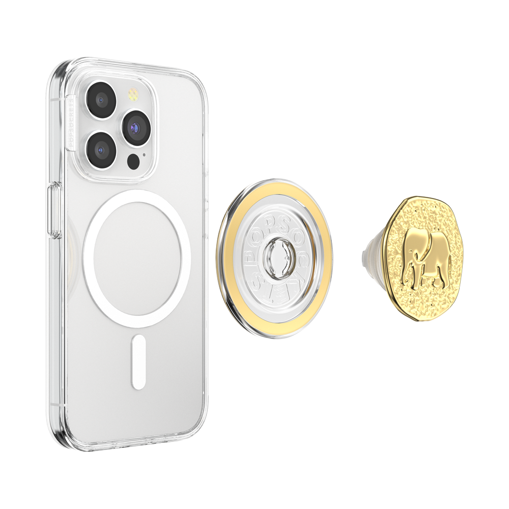 Enamel Elephant Token — MagSafe PopGrip - US 87321
