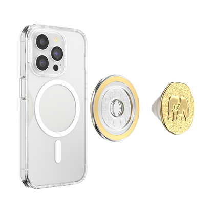 Enamel Elephant Token — MagSafe PopGrip - US 23885