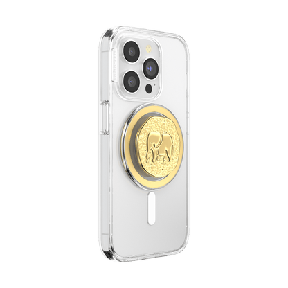 Enamel Elephant Token — MagSafe PopGrip - US 23885