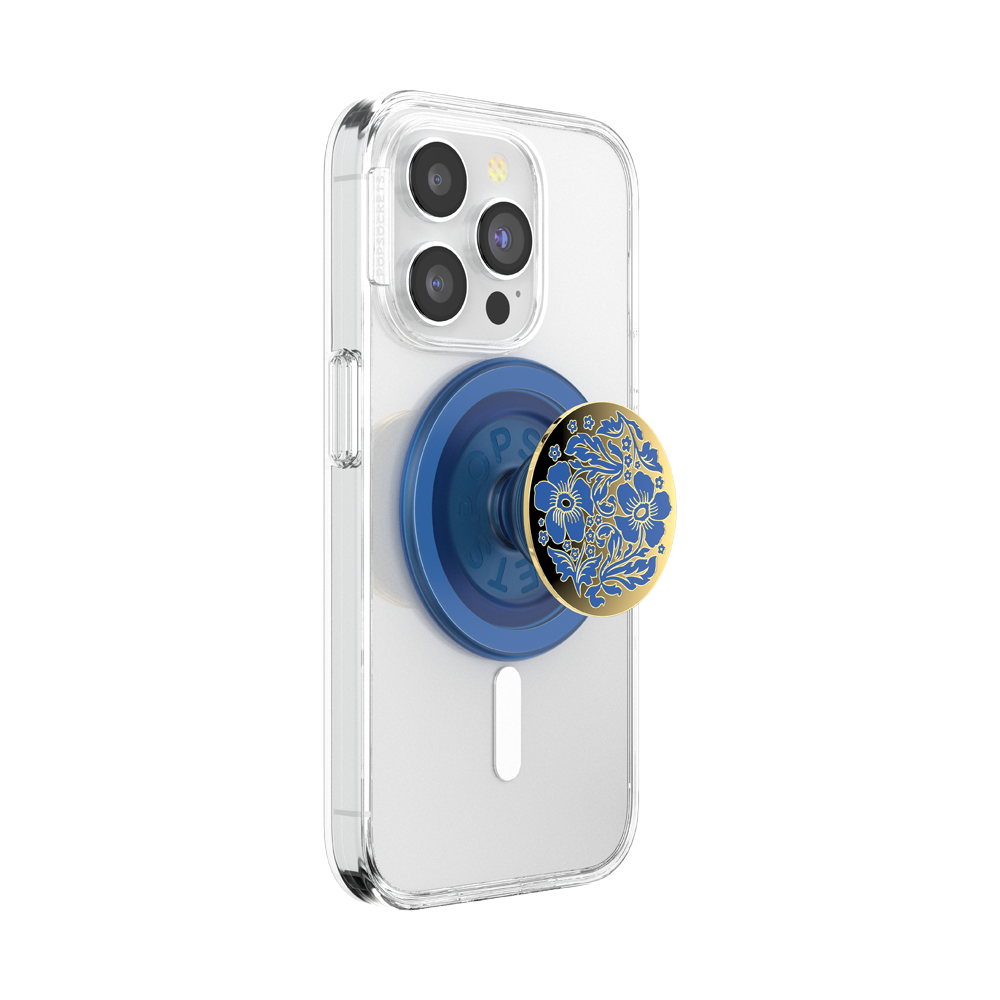 Enamel Lace Blue Vermeer — MagSafe PopGrip - US 08807