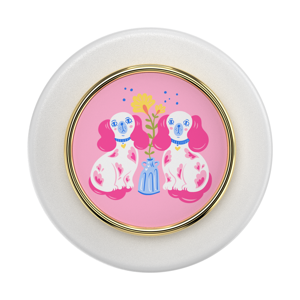 Enamel Staffordshire Furries — MagSafe PopGrip - US 39017
