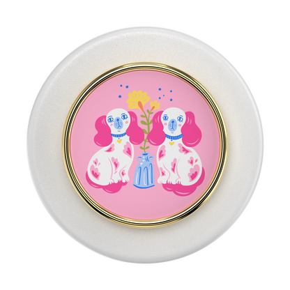 Enamel Staffordshire Furries — MagSafe PopGrip - US 00321