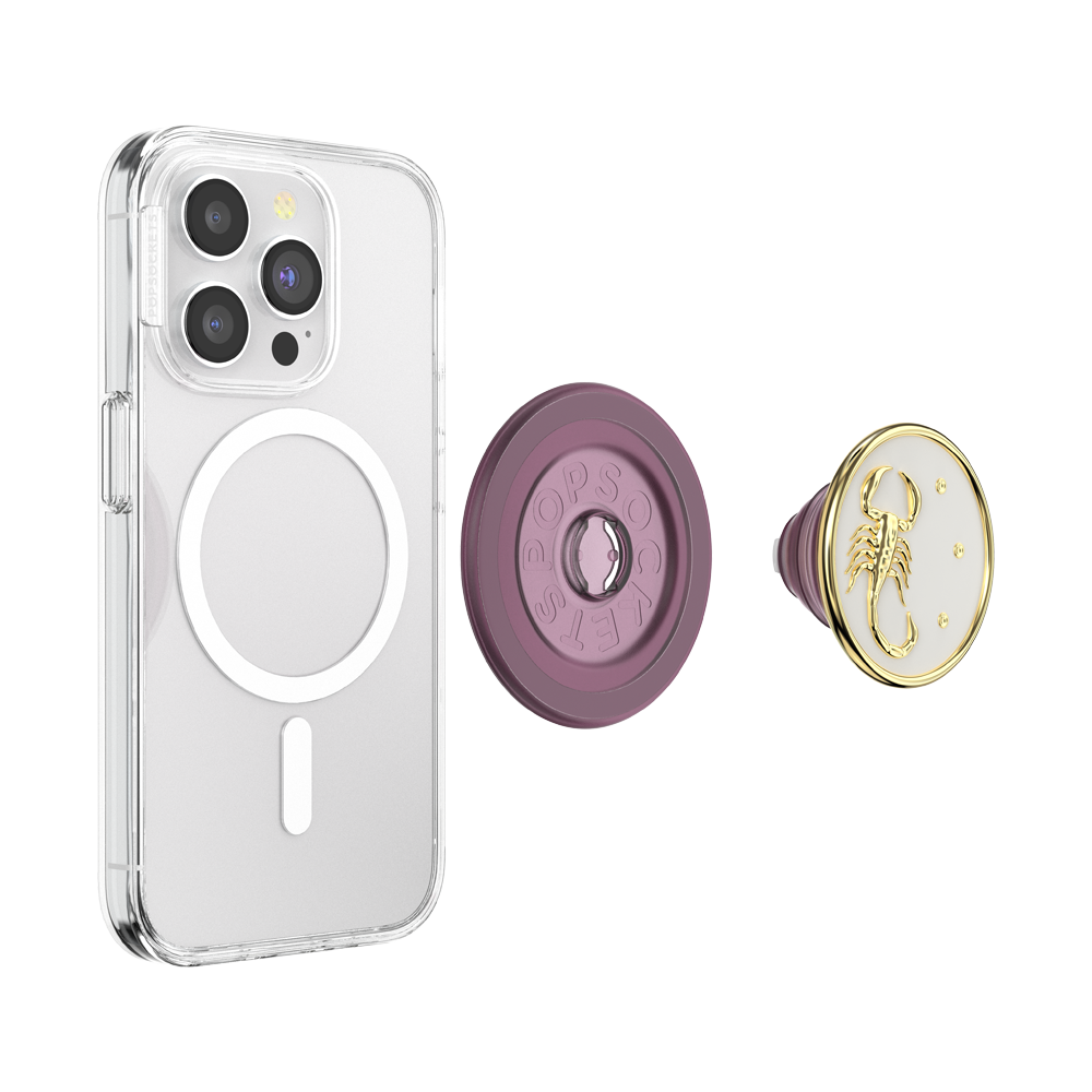 Enamel Scorpio — MagSafe PopGrip - US 76362