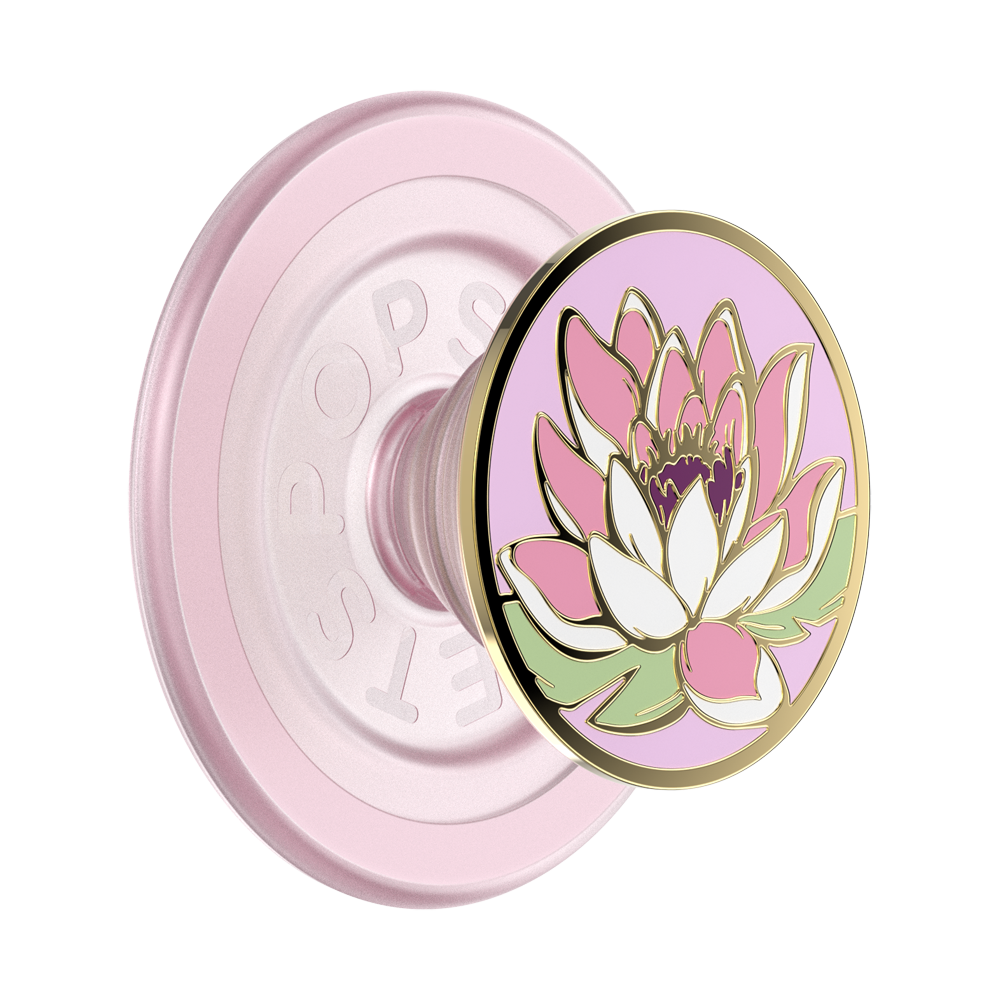 Enamel Water Lily — MagSafe PopGrip - US 71610