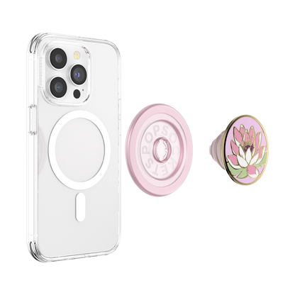 Enamel Water Lily — MagSafe PopGrip - US 71610