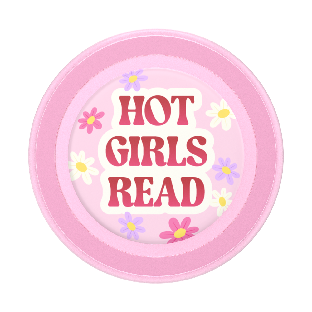 Hot Girls Read Pink — MagSafe PopGrip - US 43743