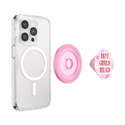 Hot Girls Read Pink — MagSafe PopGrip - US 43743