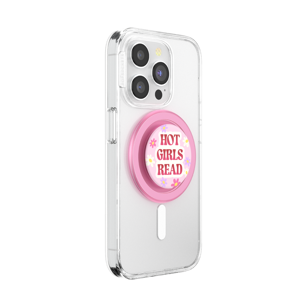 Hot Girls Read Pink — MagSafe PopGrip - US 32152
