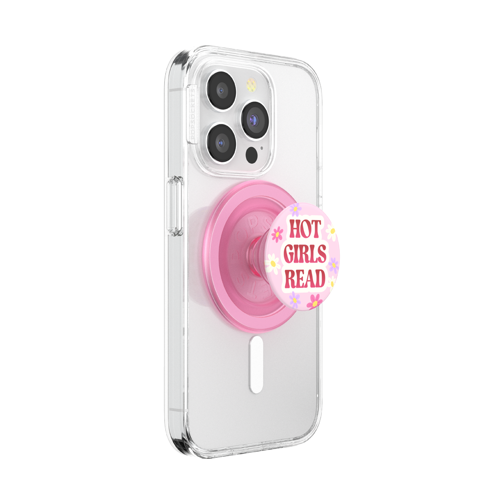 Hot Girls Read Pink — MagSafe PopGrip - US 43743