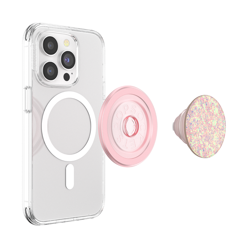 Iridescent Confetti Rose — MagSafe PopGrip - US 20891