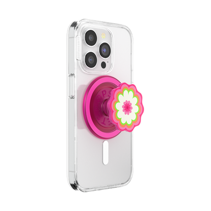 Molded Flower Kaleidoscope Pink — MagSafe PopGrip - US 72861