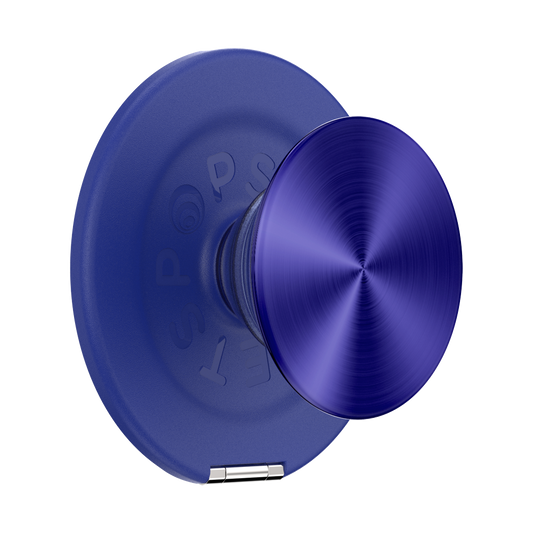 Aluminum Radial French Navy —  MagSafe Kick-Out Grip & Stand - US 68686