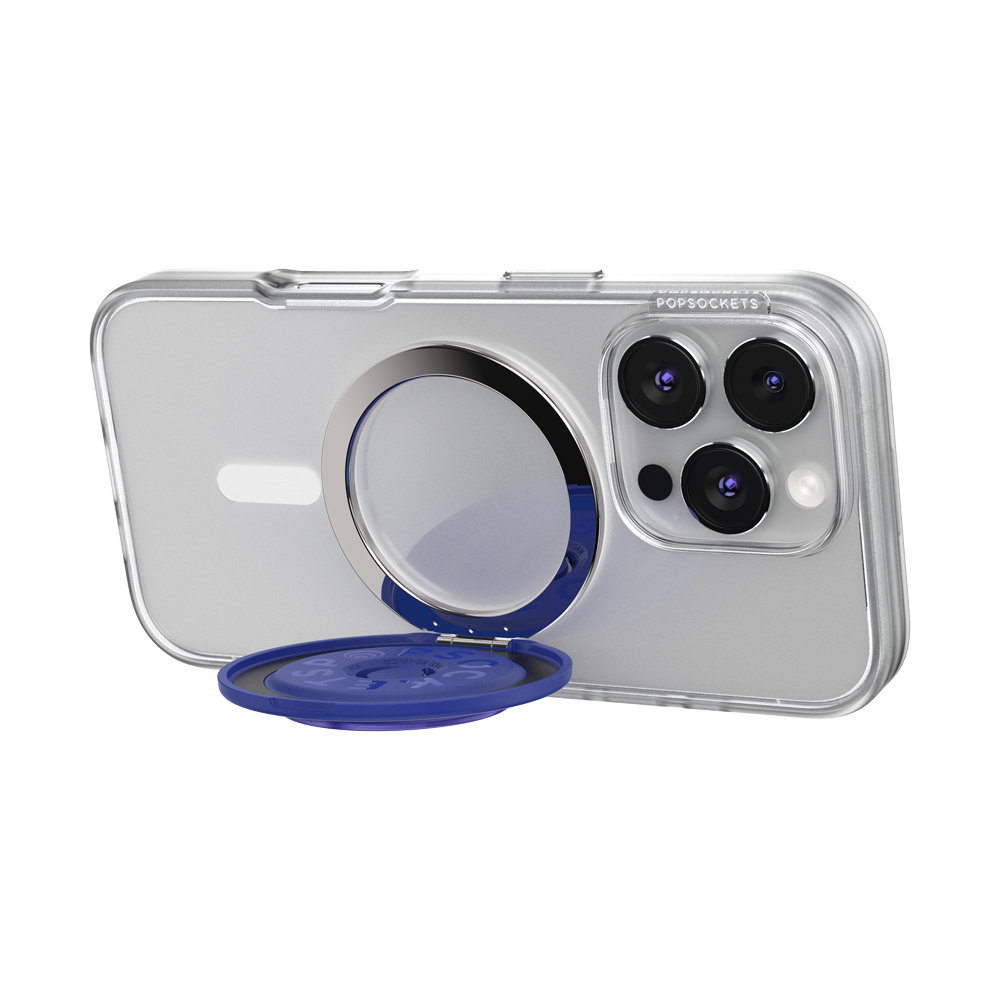 Aluminum Radial French Navy —  MagSafe Kick-Out Grip & Stand - US 68686