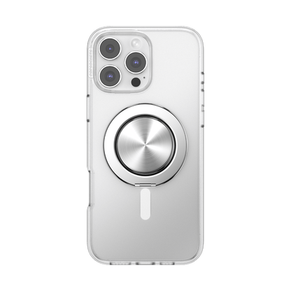 Aluminum Radial Silver —  MagSafe Kick-Out Grip & Stand - US 53269