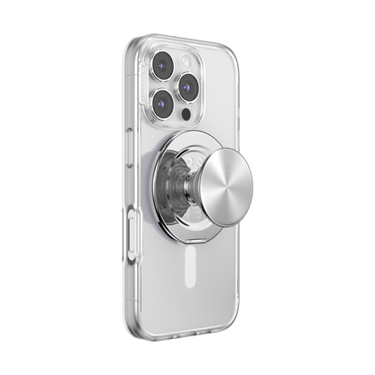 Aluminum Radial Silver —  MagSafe Kick-Out Grip & Stand - US 30941