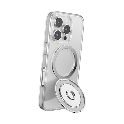 Aluminum Radial Silver —  MagSafe Kick-Out Grip & Stand - US 61231