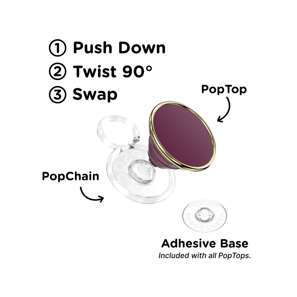 Enamel Red Wine — PopTop - US 61043