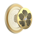 Enamel Mae Flower with Pearl — MagSafe PopGrip - US 75969