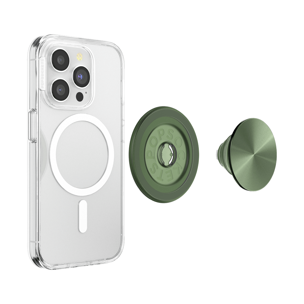 Aluminum Radial Olive — MagSafe PopGrip - US 75121