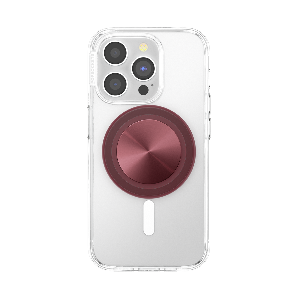 Aluminum Radial Oxblood — MagSafe PopGrip - US 65999