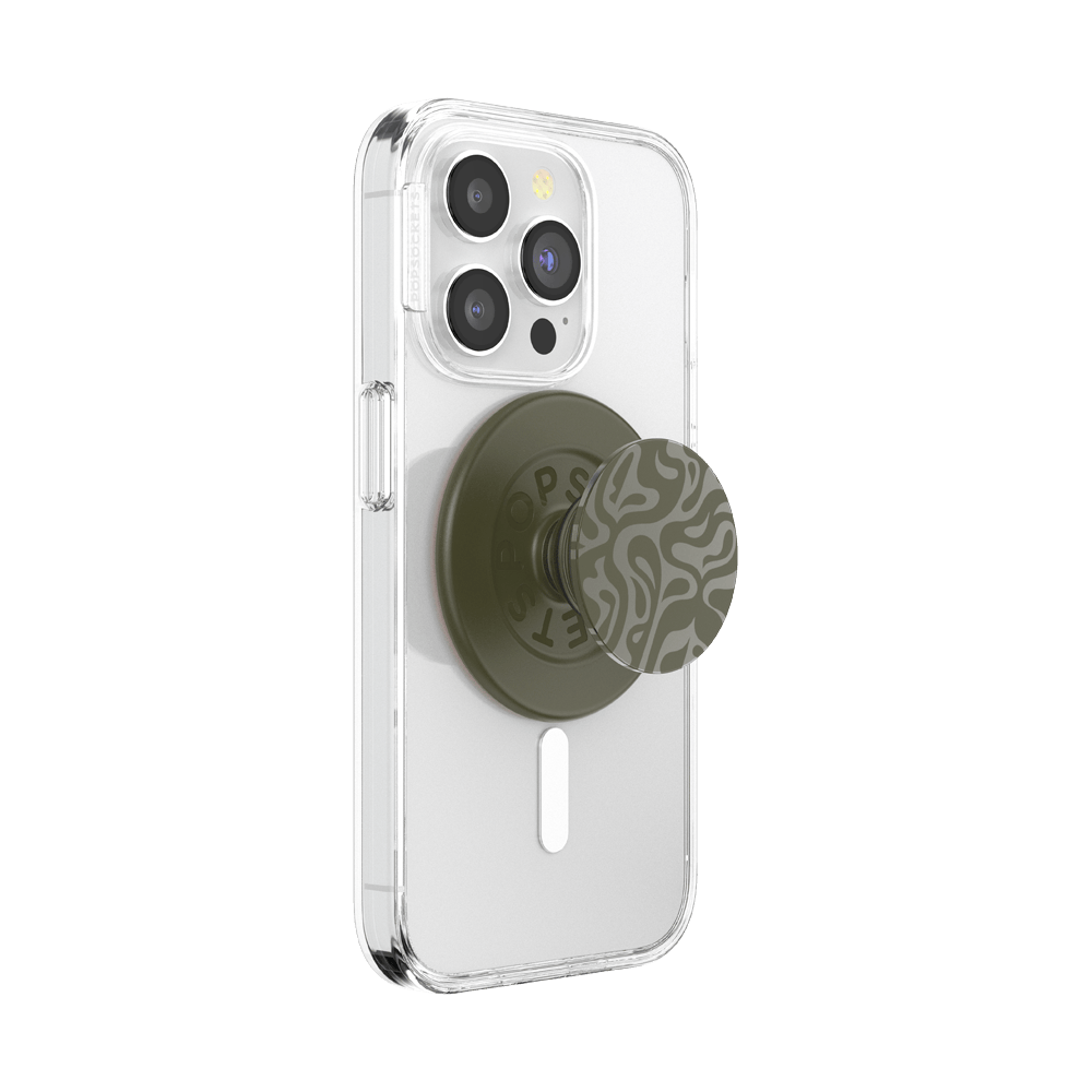 Aluminum Swirl — MagSafe PopGrip - US 03190