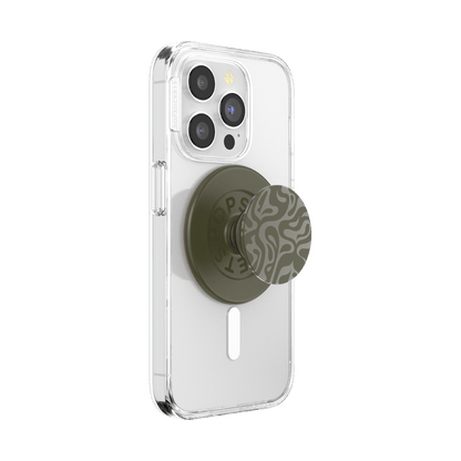 Aluminum Swirl — MagSafe PopGrip - US 03190