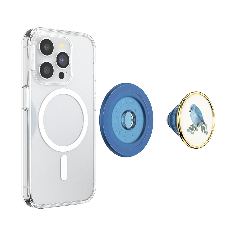Enamel Blue Bird — MagSafe PopGrip - US 91428