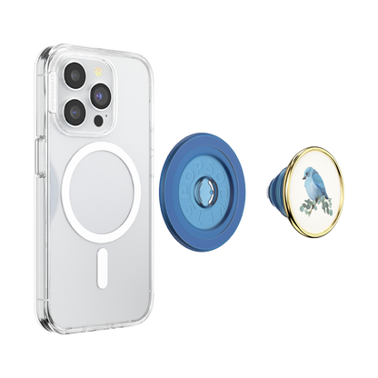 Enamel Blue Bird — MagSafe PopGrip - US 40478