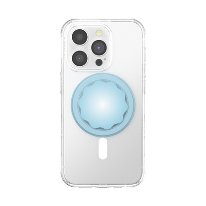 Molded Flower Blue Sigh — MagSafe PopGrip - US 33116