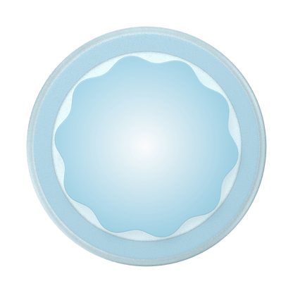 Molded Flower Blue Sigh — MagSafe PopGrip - US 87144