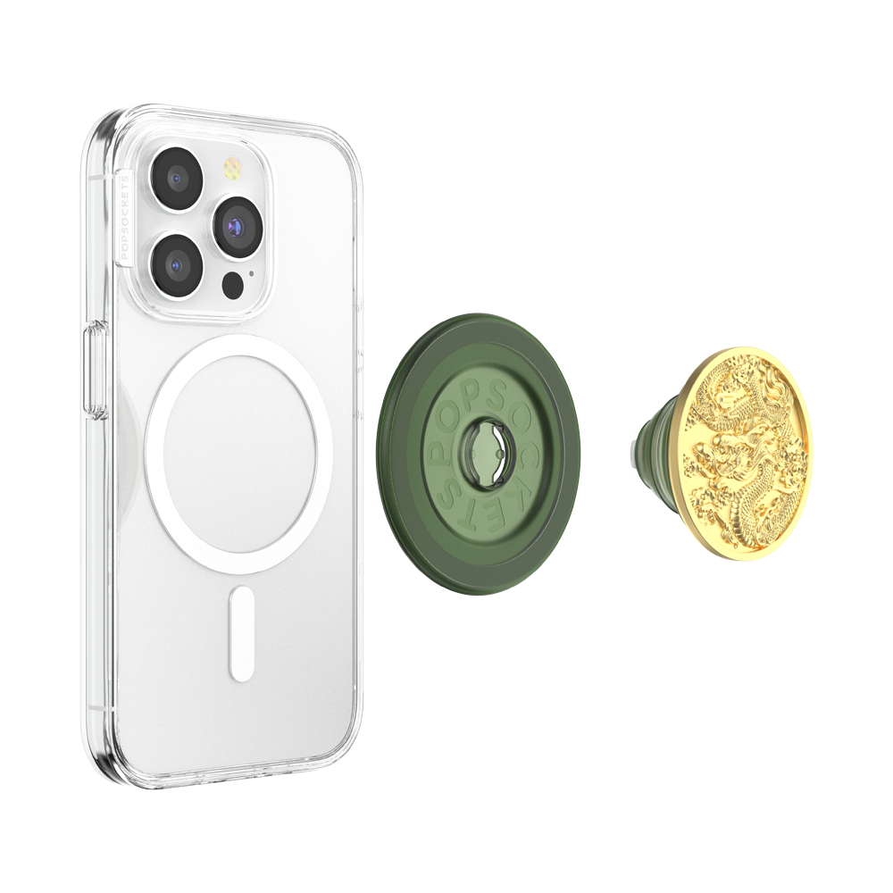 Enamel Dragon — MagSafe PopGrip - US 70290